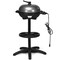 Aluminum Electric Grill with Hood, Non-Stick Plate and Condiment Tray